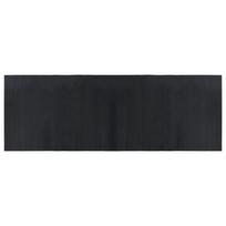 vidaXL Kilimas, stačiakampis, juodas, 70x200 cm, bambukas