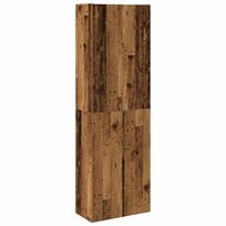 vidaXL Komoda, sena mediena, 60x32x190 cm, inžinerinė mediena