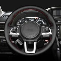 ized Automobilio Vairaračio Užvalkalas Mikropluošto Oda Subaru Legacy XV 2015-2017 Outback 2014-2017 Forester 2015-2018 Black Thread