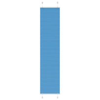 vidaXL Klostuotos žaliuzės, mėlynos, 50x200 cm, audinys, plotis 49,4 cm, poliesteris