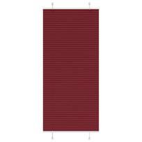 vidaXL Klostuotos žaliuzės, bordo spalvos, 100x200 cm, audinys, plotis 99,4 cm, poliesteris