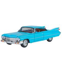 1/32 Cadillac Eldorado Biarritz lydinio modelinis automobilis žaislas lietas metalas garsas ir šviesa automobilių žaislai vaikams transporto priemonė mėlyna