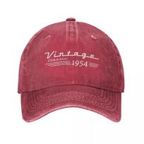 Vintage  1954 70 Years Old Baseball Caps for Men Women Distressed Trucker Hat 70th Birthday Gift Travel One Size