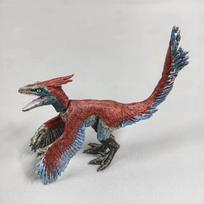 Juros periodo Mini Dinozaurų Pasaulis Dinozauras Pterodaktilas Velociraptorius Serija Žaisliniai Papuošalai - Modeliniai Žaislai, Žaislų Aksesuarai, Žaisliniai Augintiniai raudona