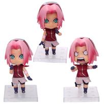 10CM Anime Naruto Shippuuden Kyuubi Haruno Sakura Figure (#872) Action Figure Model Sasuke Toy Gift Collection Doll Kakashi No box