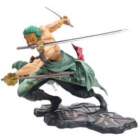 One Piece 10CM Figure Toys Anime GK Roronoa Zoro Three-blade Sa-maximum PVC Action Collection Figurine Model Doll Gifts Kids