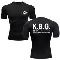 Anime Hajime No Ippo Kamogawa Boxing Gym Tshirt Men Women KGB Graphic Compression Sport T-Shirts Clothing Harajuku Streetwear S
