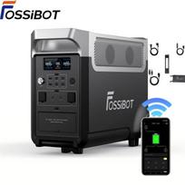 3840Wh Portable Power Station - FOSSIBOT - F3600 Pro - expandable 11,520Wh - 3,600W - 1.5h recharge LiFePO4, APP/Camping/RV