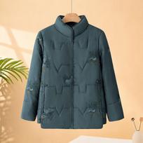 YUZHAOLIN Women's Padded Winter Jacket 4XL (Recommended 140-155 lbs)