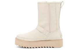 UGG Classic Rebel Biker Short Boot 'Bone' Women's 1106913-BONE 37