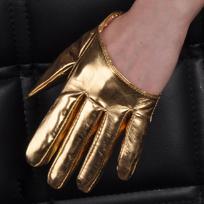 New Party Dress Gloves Sexy Half Palm Performance Gloves Nightclub Clothing Accessories Full Finger Gloves Lady auksas