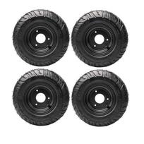 4x 6'' Rear Wheel w/Rim Tyre 13x5.00-6 for 49cc 90cc Go kart Buggy Lawn Mower for Off-Road and Utility Vehicles United States