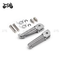 Front Footrest Foot Pedal Peg For YAMAHA MT09 FZ09 FJ09 2017 - 2020 Motorcycle Left Right Mount Bracket pilka spalva