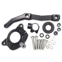 For Kawasaki Z1000 2010 2011 2012 2013 Motorcycle Accessories Z 1000 Steering Stabilize Damper Bracket Mount Black Silver Kit