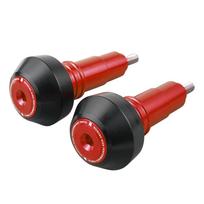 For KTM 690 SMC Enduro R/SMC R 2008-2025 Frame Sliders Protectors For Husqvarna 701 Supermoto 701 Enduro 16-25 GasGas 700 SM/ES raudona