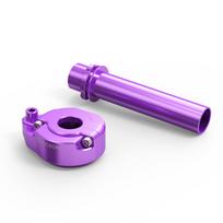 For Surron Light Bee X For SUR-RON Light Bee S L1E For Segway X160 X260 Throttle Housing Turn Throttle Tube Electric Dirt Bike violetinė