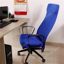 Dustproof Office Chair Cover Stretch Computer Chair Cover Elastic Seat Cover for Computer Chair Seat Case Armchair Slipcover Only Chair Cover