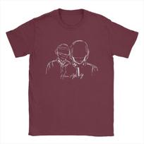 Human After All Daft Punk unisex T Shirt Leisure Tee Shirt Short Sleeve Round Neck T-Shirt Pure Cotton Birthday Present Clothes ... S įvairiaspalvis