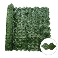 Artificial Ivy Hedge Fence Panels 1/3M Green Leaf Fake Privacy Screen for Outdoor Garden Balcony Home Decoration (as the picture,0.5x1M)