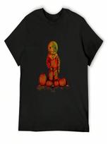 Halloween Boy T-Shirt Anime T Shirts Summer Top Blacks Tops Tee Shirts For unisex S įvairiaspalvis