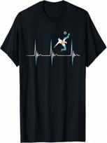 Argentina Flag Heartbeat EKG Pulse Argentina Soccer Team T-Shirt S įvairiaspalvis