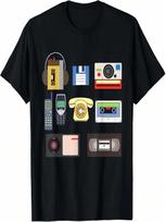1990 90's Kid Retro Era Born In The 90's Generation T-Shirt S įvairiaspalvis
