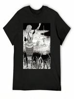 Aubrey Beardsley - Excaliber T-Shirt Funny T-Shirt Oversizeds New Edition Shirts Graphic Tee unisex S įvairiaspalvis