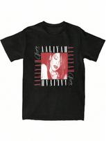Aaliyahs Logo T-Shirt Adult Vintage Singer Music Vintage 100% Cotton T Shirts Summer O Neck Hipster Tee Casual Oversized Clothes S įvairiaspalvis