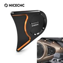 NICECNC Motorcycle Timer Cover Medallion for Harley RH1250S Sportster S RA1250 Pan America 1250 2021 2020 2023 2024 oranžinė