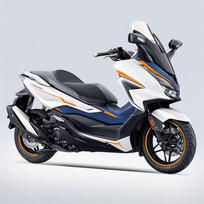 Used for HONDA FORZA 350 Motorcycle Accessories The Line Pattern Printing Protection Stickers Faring Kits Paint Parts Area