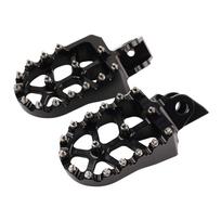 For Kawasaki KX 65 80 85 100 112 KX65 KX80 KX85 KX100 KX112 Motorcycle Accessories Footrest Footpegs Foot Pegs Rests Pedal Plate juoda
