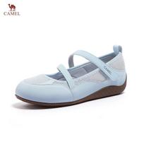 CAMEL Women's Thin-Soled Sports Velcro Racing Casual Shoes L26S202172 35 mėlyna