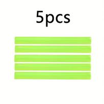 5pcs Bicycle Handlebar Ankle Strap Safety Reflector System - PVC Bike Accessory with Reflective for night riding, Compatible