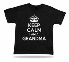 KEEP CALM I am a Grandma No1 Awesome Ever Tshirt Gift Idea birhday present Tee XL