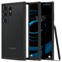 Etui Spigen Ultra Hybrid Do Galaxy S24 Ultra, Przezroczysto-Czarne