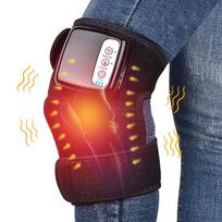 Heating and Vibrating Knee Brace for Knee Injuries, Spasms, Arthritis, Muscle Recovery Massager that Relieves Pain