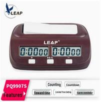 Tianfu 9907S Chess Clock for Xiangqi Competitions - Black Timing Clock with Forward and Reverse Features