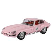 1/24 Jaguar E-type Lydinio Klasikinis Prabangus Sportinis Automobilio Modelis Metaliniai Liejiniai Retro Senovinės Transporto Priemonės Automobilio Modelis Garsas Šviesa Simuliacija Vaikams Žaislas Dovana rožinė