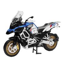 1/12 BMW R1250 GS Model Alloy Diecast Motorcycle Home Decoration Ornaments Miniature Vehicle Model Children Toy Present mėlyna