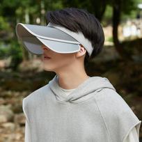 MEET SUNNY Unisex Wide Brim Sun Hat One Size tamsiai pilka spalva