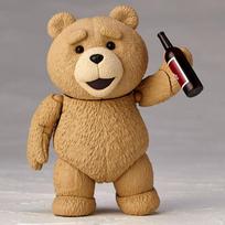 Filmas TED 2 10cm Dėžutėje Tedis Meškiukas BJD Figūrėlė Modelis Žaislai