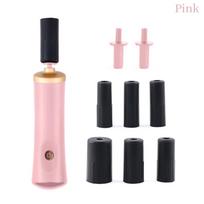 25000 Rpm Eyelash Glue Shaker Waterproof Battery Powered Nail Lacquer Shaker Portable Shake Well Liquid Mixer rožinė