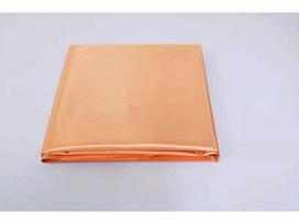 Gold Copper RFID Shielding Fabric: Conductive, Anti-Radiation, Antibacterial, Anti-Static, Electromagnetic Signal Blocker. 1.1m wide x 1m long
