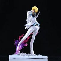One Piece Anime Figure Vinsmoke Sanji Standing and Kick Model Pvc Statue Collection Desktop Decoration Ornament Durable Toys balta