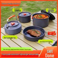 Hale Meitu 4-6 Person Camping Cookware Set