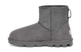 UGG Essential Mini Classic Fleece Lined Gray Women's 1115030-CHRC 36