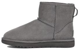 UGG Classic Mini UGG Rubber Logo 'Grey' Women's 1108231-GREY 36