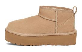 UGG Kids Classic Ultra Mini Platform  Sand  Boots 1157791K-SAN 32.5