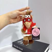 Fun Pony Pendant Creative Cartoon Steed Doll Stuffed Animal Keyring  Home Decoration Style 1