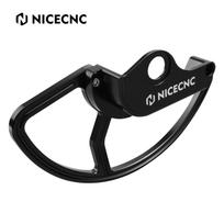 For KTM 690 Enduro R 2014-2025 Motorcycle Front Brake Disc Guard Protector For Husqvarna 701 Enduro 2016-2025 GasGas 700ES 22-25 juoda